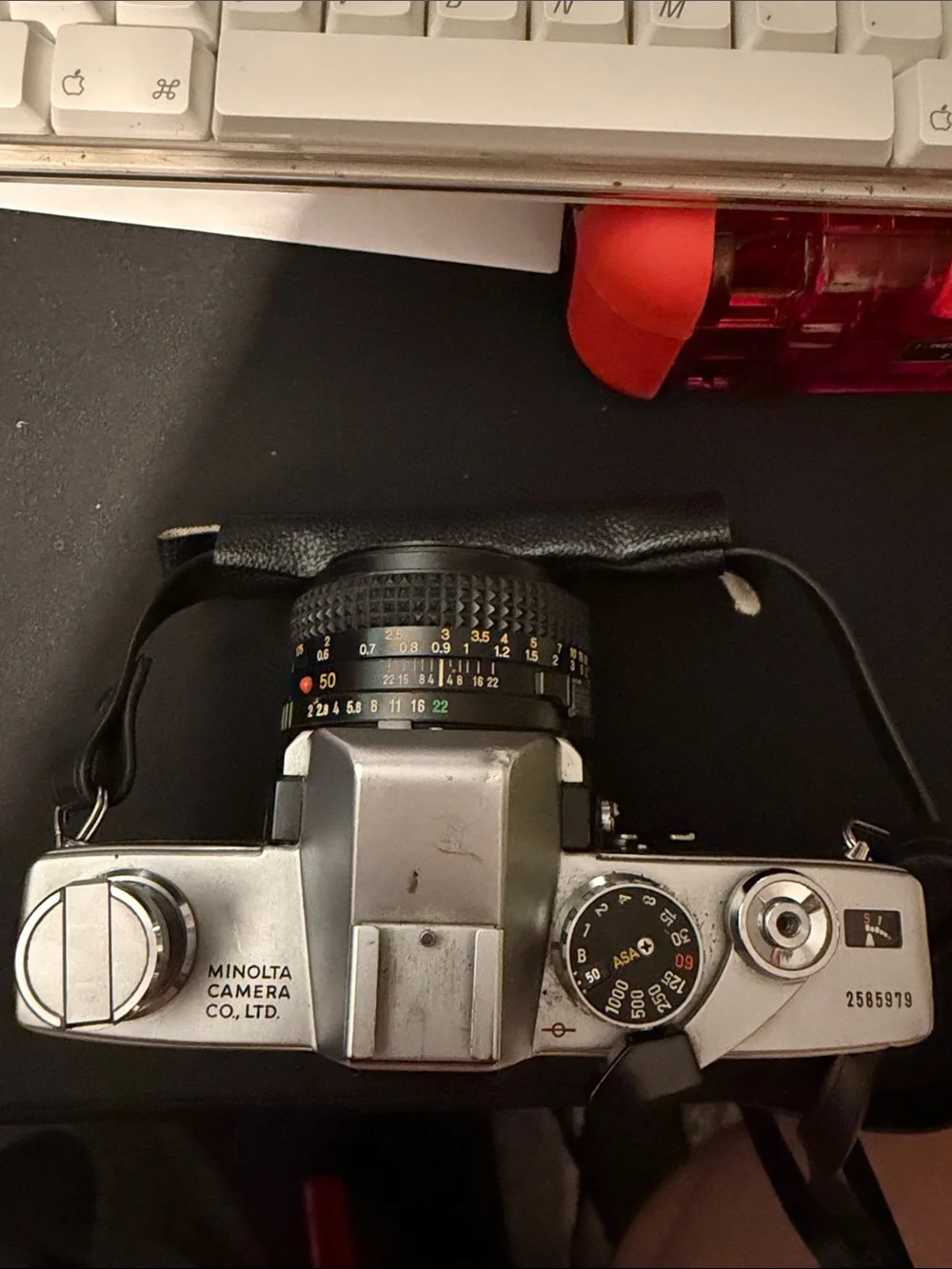 Minolta SRT101 Film Camera - Untested